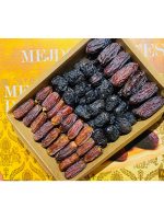 Hediyelik Lüks Doğal Tatlı Medine Hurma Paketi – 3’lü Iri Boy Seri (300 G x 3)